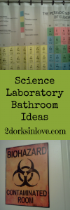 Use these science laboratory bathroom ideas to add a geeky twist to your home