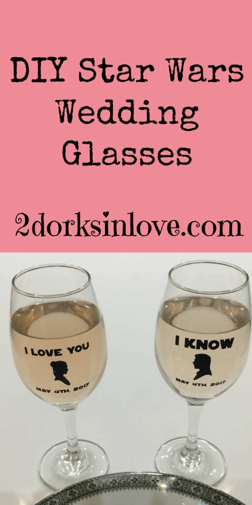 Make These Star Wars Wedding Glasses to Toast Your Geeky Love Story ⋆ Geek  Family Life