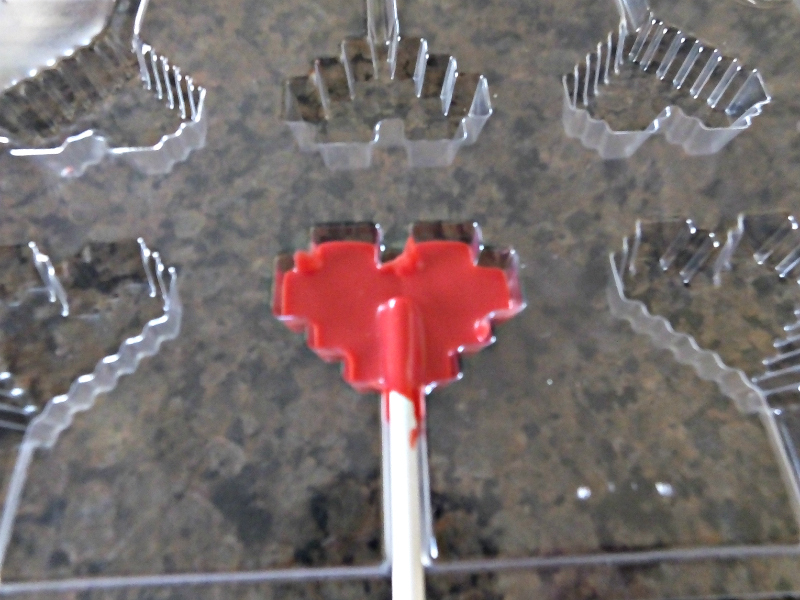 Add the sticks to your 8-bit lollipop